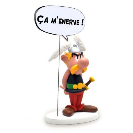 Asterix statuette Collectoys Collection Bulles Asterix Ça M'énerve! Plastoy