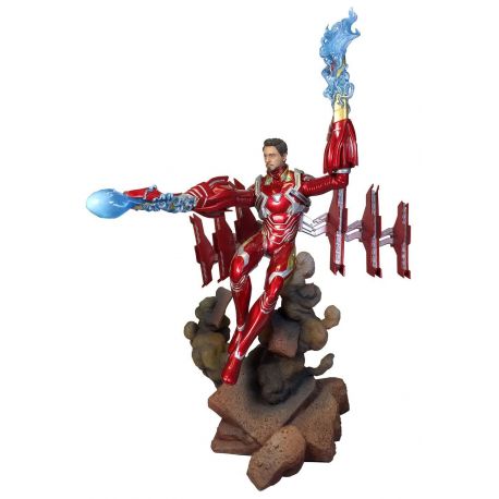 Avengers Infinity War Marvel Movie Gallery statuette Iron Man MK50 Unmasked Diamond Select
