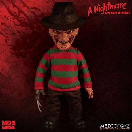 Nightmare On Elm Street figurine parlante Mega Scale Freddy Krueger Mezco Toys Nightmare On Elm Street figurine parlante Mega Scale Freddy Krueger Mezco Toys