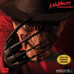 Nightmare On Elm Street figurine parlante Mega Scale Freddy Krueger Mezco Toys