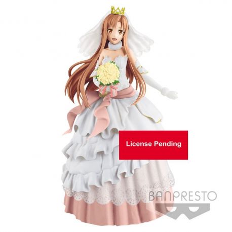 Sword Art Online figurine EXQ Wedding Asuna Banpresto