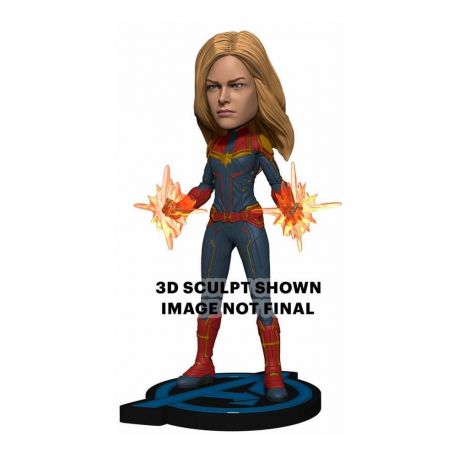 Avengers: Endgame Head Knocker Captain Marvel Neca