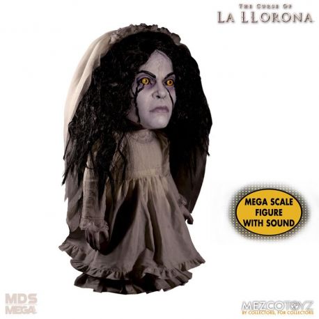 La Malédiction de la dame blanche figurine parlante Mega Scale La Llorona Mezco Toys