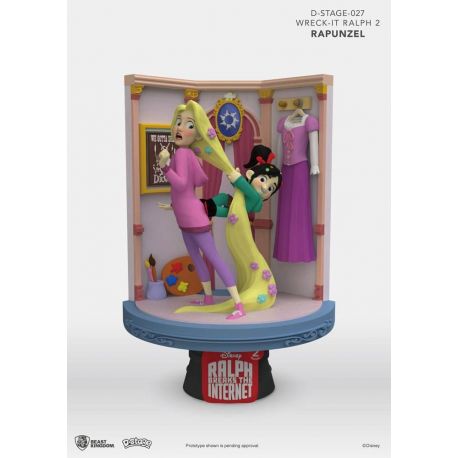 Ralph 2.0 diorama D-Stage Rapunzel & Vanellope Beast Kingdom Toys