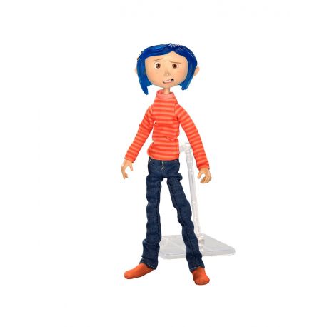 Coraline figurine in Striped Shirt and Jeans Neca