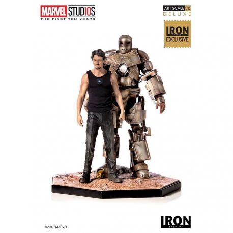 Marvel Comics statuette 1/10 Iron Man Mark I CCXP 2019 Exclusive Iron Studios