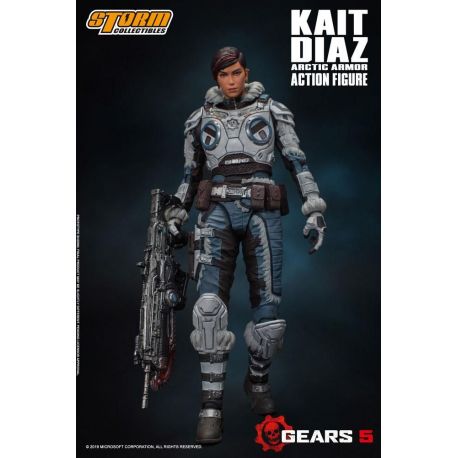 Gears of War 5 figurine 1/12 Kait Diaz Arctic Armor Storm Collectibles