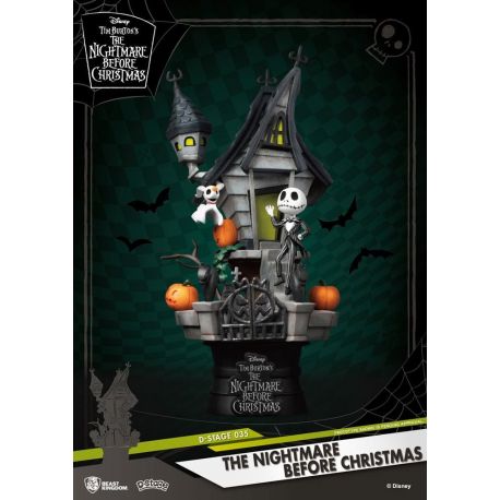 L´étrange Noël de Mr. Jack diorama D-Stage Jack's Haunted House Beast Kingdom Toys