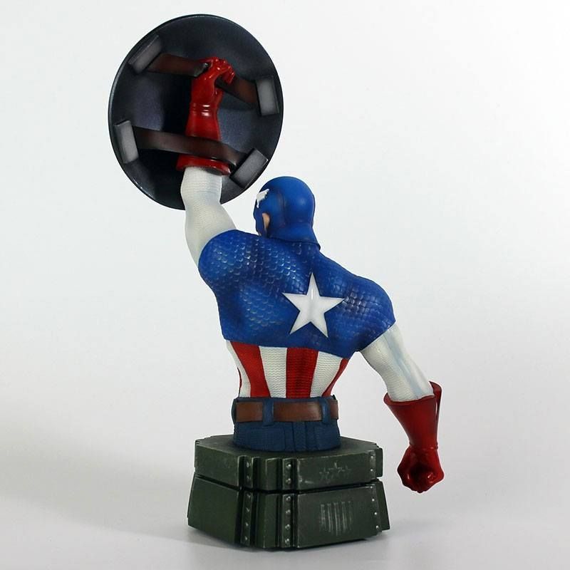Marvel buste Captain America Semic - France Figurines