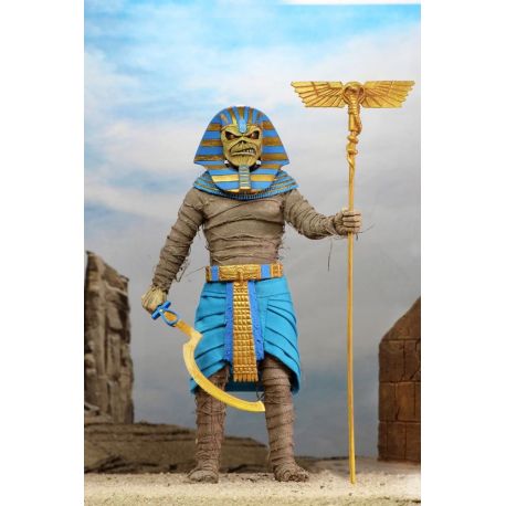 Iron Maiden figurine Retro Pharaoh Eddie Neca