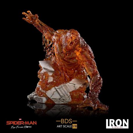 Spider-Man Far From Home statuette BDS Art Scale Deluxe 1/10 Molten Man Iron Studios