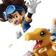 Digimon Adventure G.E.M. Series figurine Taichi Yagami & Agumon 20th Anniversary Megahouse