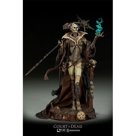 Court of the Dead Statuette Xiall: Osteomancer’s Vision Sideshow