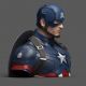 Avengers Endgame buste tirelire Captain America Semic