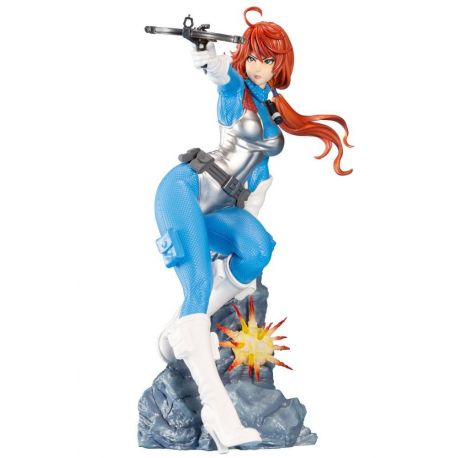 G.I. Joe Bishoujo statuette 1/7 Scarlett 25th Anniversary Blue Color Ver. Kotobukiya