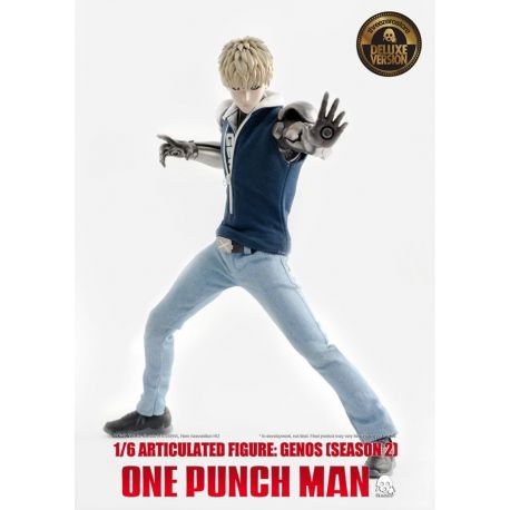 One Punch Man figurine 1/6 Genos (Season 2) Deluxe Version ThreeZero