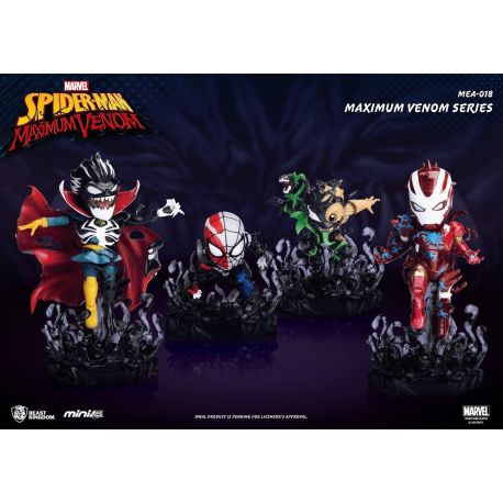 Marvel Maximum Venom Collection figurines Mini Egg Attack Bundle Set Beast Kingdom Toys