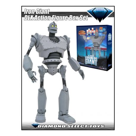 Le Géant de Fer figurine Deluxe Box Set Iron Giant SDCC 2020 Exclusive Diamond Select
