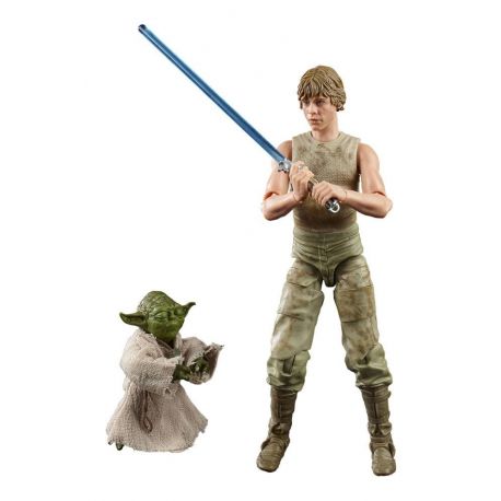 Star Wars Episode V Black Series pack 2 figurines 2020 Luke Skywalker and Yoda (Jedi Training) Hasbro