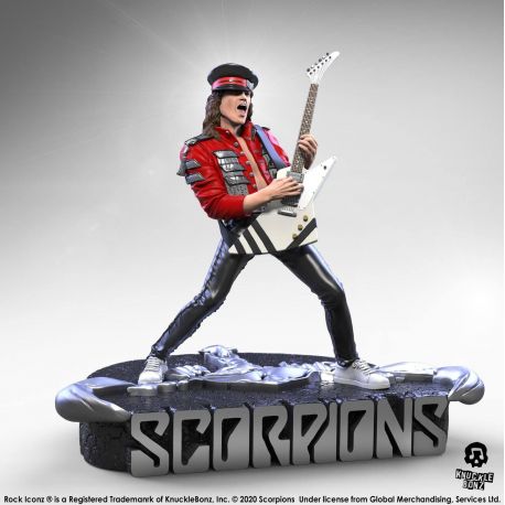 Scorpions statuette Rock Iconz Matthias Jabs Limited Edition Knucklebonz