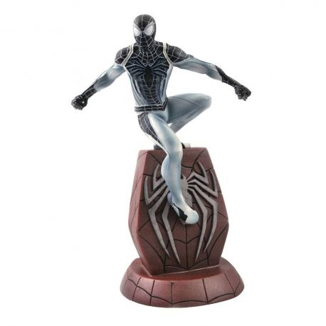 Spider-Man 2018 Marvel Video Game Gallery statuette Negative Suit Spider-Man SDCC 2020 Diamond Select