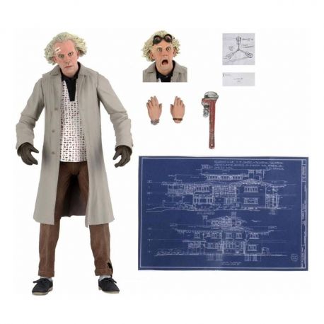 Retour vers le futur figurine Ultimate Doc Brown Neca