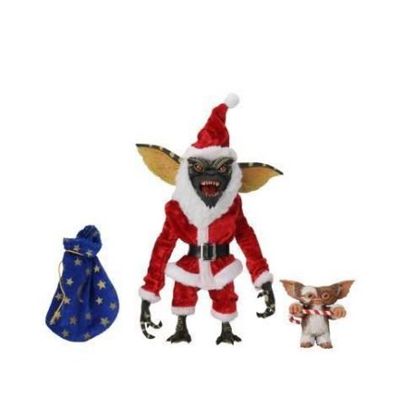 Gremlins pack 2 figurines Santa Stripe & Gizmo Neca