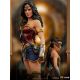 Wonder Woman 1984 statuette 1/10 Deluxe Art Scale Wonder Woman & Young Diana Iron Studios