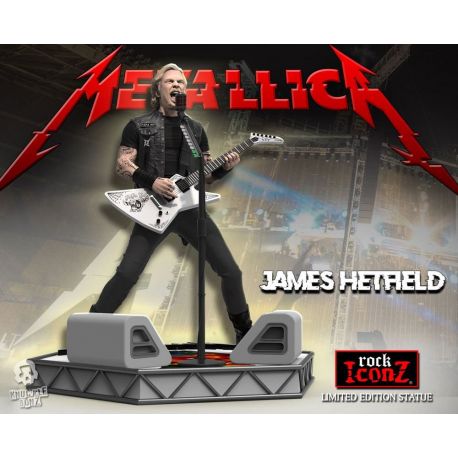 Metallica statuette Rock Iconz James Hetfield Limited Edition Knucklebonz