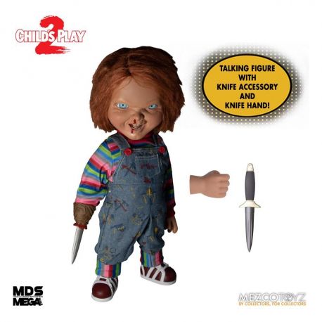Chucky Jeu d´enfant 2 poupée parlante Designer Series Menacing Chucky Mezco Toys Chucky Jeu d´enfant 2 poupée parlante Designer Series Menacing Chucky Mezco Toys