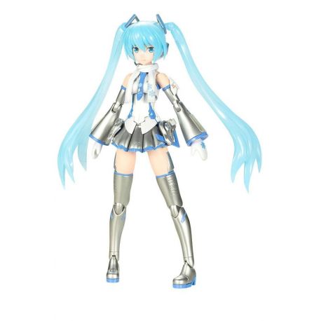 Hatsune Miku Frame Arms Girl figurine Plastic Model Kit Snow Miku Kotobukiya Hatsune Miku Frame Arms Girl figurine Plastic Model Kit Snow Miku Kotobukiya