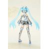 Hatsune Miku Frame Arms Girl figurine Plastic Model Kit Snow Miku Kotobukiya