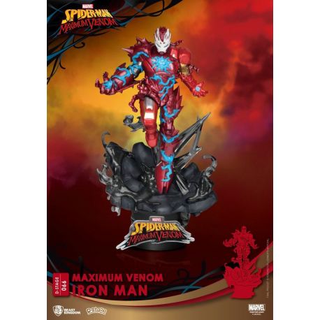 Marvel Comics diorama D-Stage Maximum Venom Iron Man Beast Kingdom Toys