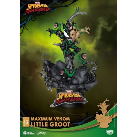 Marvel Comics diorama D-Stage Maximum Venom Little Groot Beast Kingdom Toys