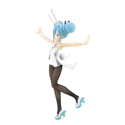 Vocaloid statuette BiCute Bunnies Hatsune Miku White Ver. Furyu