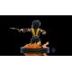 Mortal Kombat diorama Q-Fig Scorpion Quantum Mechanix