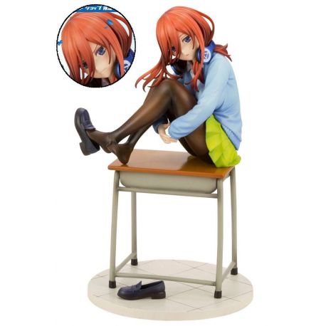 The Quintessential Quintuplets statuette 1/8 Miku Nakano Bonus Edition Kotobukiya The Quintessential Quintuplets statuette 1/8 Miku Nakano Bonus Edition Kotobukiya