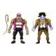 Les Tortues ninja : Turtles in Time pack 2 figurines Pirate Rocksteady & Bebop Neca