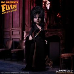 Elvira maîtresse des ténèbres Living Dead Dolls poupée Elvira Mezco Toys