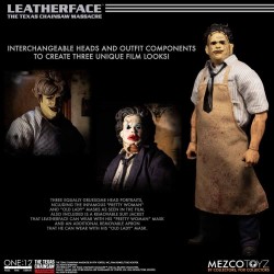 Massacre à la tronçonneuse figurine 1/12 Leatherface Deluxe Edition Mezco Toys