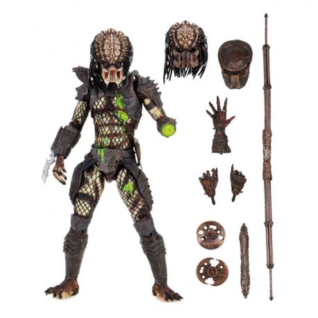 Predator 2 figurine Ultimate Battle-Damaged City Hunter Neca