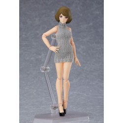 Original Character figurine Figma Female Body Chiaki with Backless Sweater Outfit Max Factory