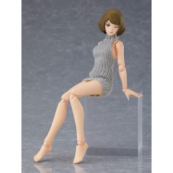Original Character figurine Figma Female Body Chiaki with Backless Sweater Outfit Max Factory
