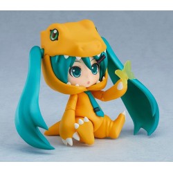 Character Vocal Series 01 figurine Nendoroid Hatsune Miku: Kigurumi Agumon Ver. Good Smile Company