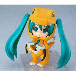Character Vocal Series 01 figurine Nendoroid Hatsune Miku: Kigurumi Agumon Ver. Good Smile Company