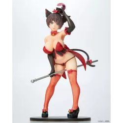 Burlesque Cat statuette 1/7 Bell Black Cat Ver. Q-Six