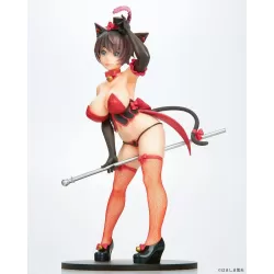 Burlesque Cat statuette 1/7 Bell Black Cat Ver. Q-Six
