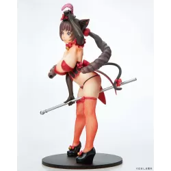 Burlesque Cat statuette 1/7 Bell Black Cat Ver. Q-Six