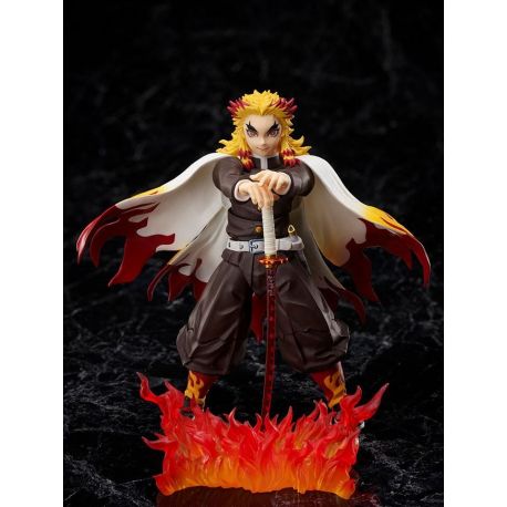 Demon Slayer: Kimetsu no Yaiba The Movie: Mugen Train figurine 1/12 Kyojuro Rengoku Aniplex