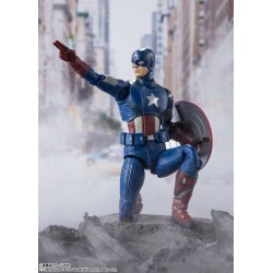 Avengers figurine S.H. Figuarts Captain America (Avengers Assemble Edition) Bandai Tamashii Nations